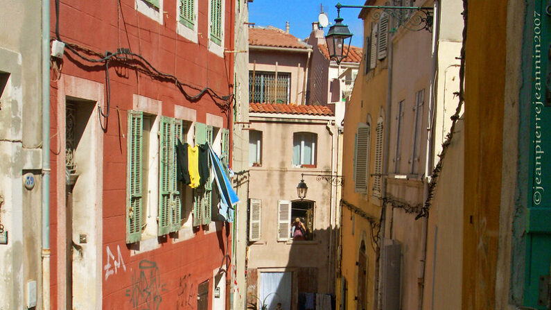 Quartier du panier où est situé l’hôtel Delui à Marseille. Jean-Pierre Jeannin/Flickr/(CC BY-NC-SA 2.0) 
