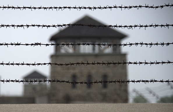L'ancien camp nazi de Mauthausen, dans le nord de l'Autriche.(JOE KLAMAR/AFP via Getty Images)