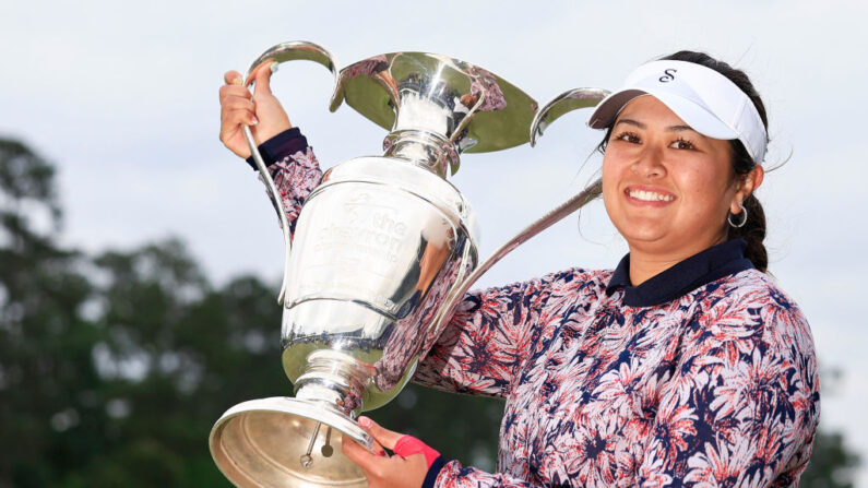L'Américaine Lilia Vu a remporté dimanche son premier trophée majeur sur le circuit nord-américain de golf féminin. (Photo by Carmen Mandato/Getty Images)
