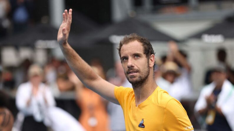 Le Français Richard Gasquet, 42e joueur mondial, a été éliminé par son compatriote Alexandre Müller. (Photo by MICHAEL BRADLEY/AFP via Getty Images)