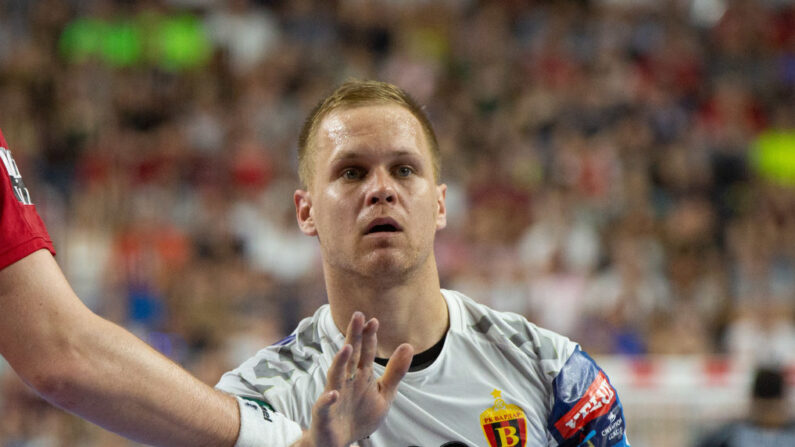 Le Slovène Stas Skube, aujourd’hui joueur de Montpellier a marqué six buts. (Photo by Juergen Schwarz/Getty Images)