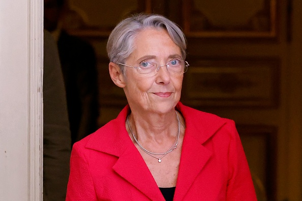 La Première ministre Élisabeth Borne. (LUDOVIC MARIN/AFP via Getty Images)