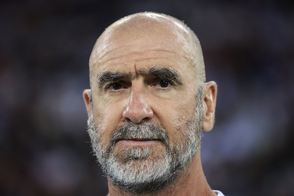 L'ancien joueur de football français Eric Cantona.    (VALERY HACHE/AFP via Getty Images)