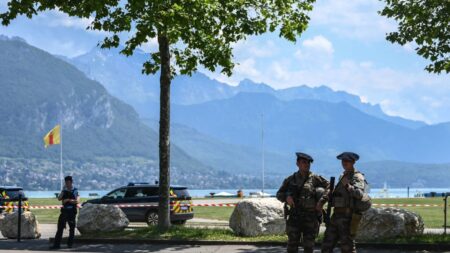 Drame d’Annecy: garde à vue prolongée pour l’auteur de l’attaque au couteau