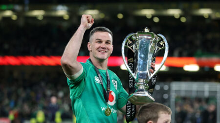 Rugby: l’Irlandais Johnny Sexton, suspendu trois matches, pourra jouer la Coupe du Monde