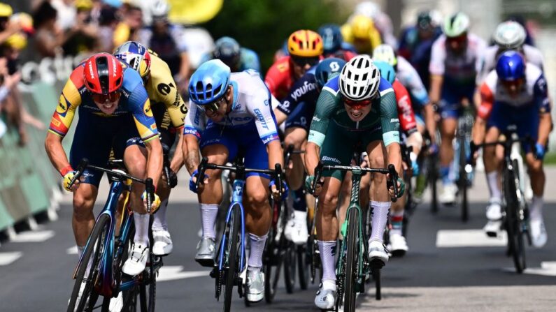La 11e étape du Tour, l'une des dernières chances pour les sprinteurs. (Photo by MARCO BERTORELLO/AFP via Getty Images)