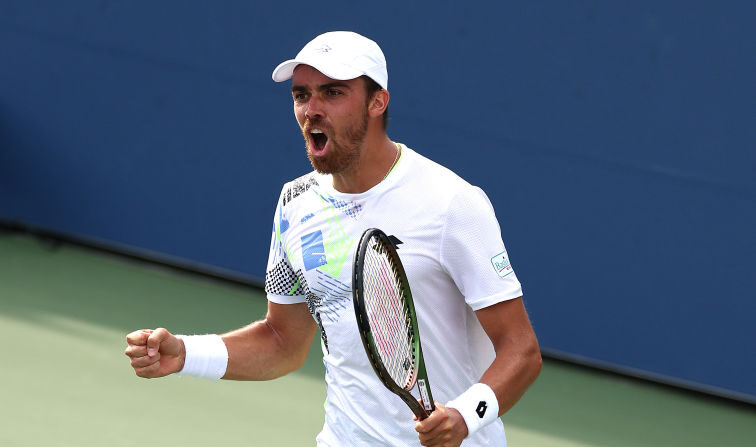 Benjamin Bonzi s'est qualifié mercredi pour le troisième tour de l'US Open. (Photo : Matthew Stockman/Getty Images)