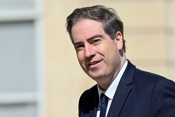 Le ministre du Commerce extérieur Olivier Becht. (Photo BERTRAND GUAY/AFP via Getty Images)