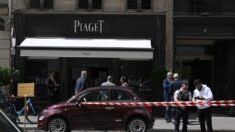 Braquage d’une joaillerie Piaget à Paris, 10 à 15 millions d’euros de préjudice