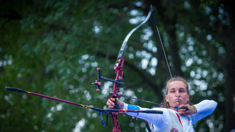  Lisa Barbelin. (Photo : Dean Alberga/Handout/World Archery Federation via Getty Images )