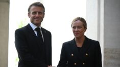 Emmanuel Macron s’est entretenu avec Giorgia Meloni à Rome