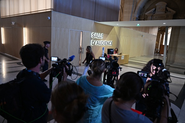 L'ouverture du procès du braqueur français Rédoine Faïd pour une évasion de prison en 2018, au Palais de Justice de Paris, le 5 septembre 2023. (Photo MIGUEL MEDINA/AFP via Getty Images)