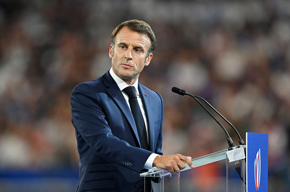 Le président Emmanuel Macron. (Photo Shaun Botterill/Getty Images)