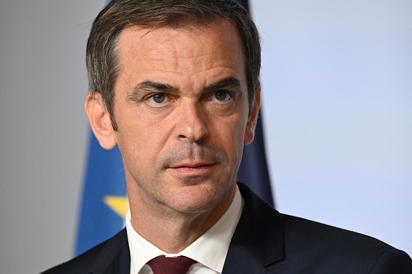 Le porte-parole du gouvernement Olivier Véran. (Photo BERTRAND GUAY/AFP via Getty Images)