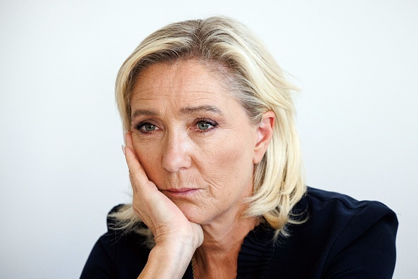 La patronne du Rassemblement national (RN) Marine Le Pen. (CLÉMENT MAHOUDEAU/AFP via Getty Images)