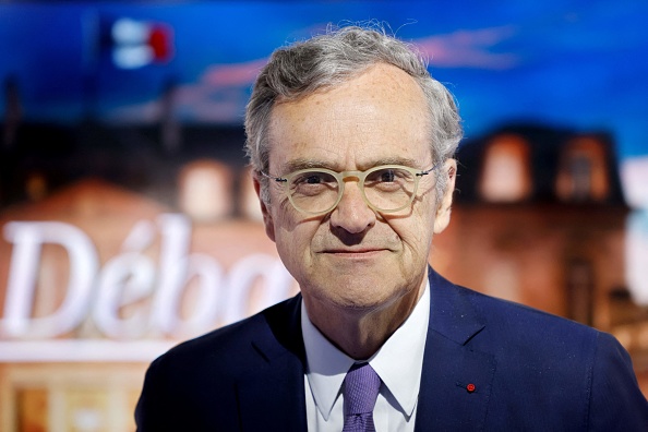 Roch-Olivier Maistre, chef du régulateur des médias Arcom. (Photo LUDOVIC MARIN/POOL/AFP via Getty Images)