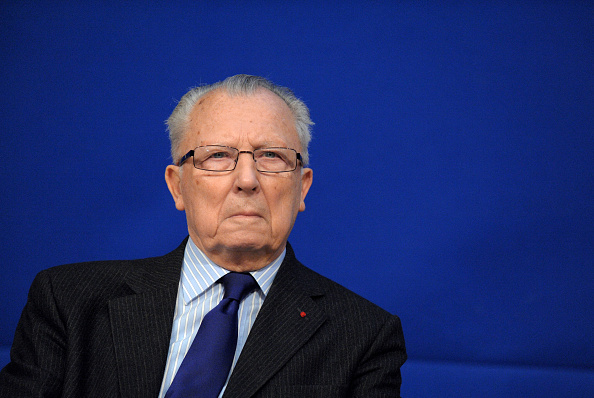 Jacques Delors, ancien président de la Commission européenne. (Photo ERIC PIERMONT/AFP via Getty Images)
