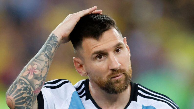 Lionel Messi a de nouveau évoqué l'hypothèse de sa participation au Mondial-2026. (Photo : DANIEL RAMALHO/AFP via Getty Images)