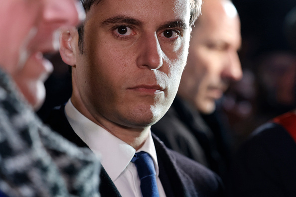 Le Premier ministre Gabriel Attal. (Photo LUDOVIC MARIN/AFP via Getty Images)