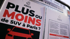 Paris: la tarification du stationnement spéciale SUV approuvée à près de 55%