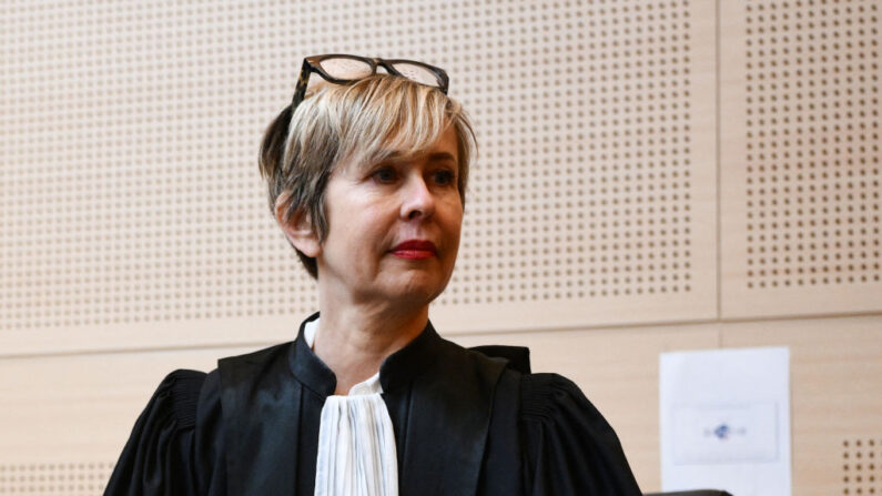 Florence Galtier, procureur d'Avignon, le 19 février 2024.  (Photo CHRISTOPHE SIMON/AFP via Getty Images)