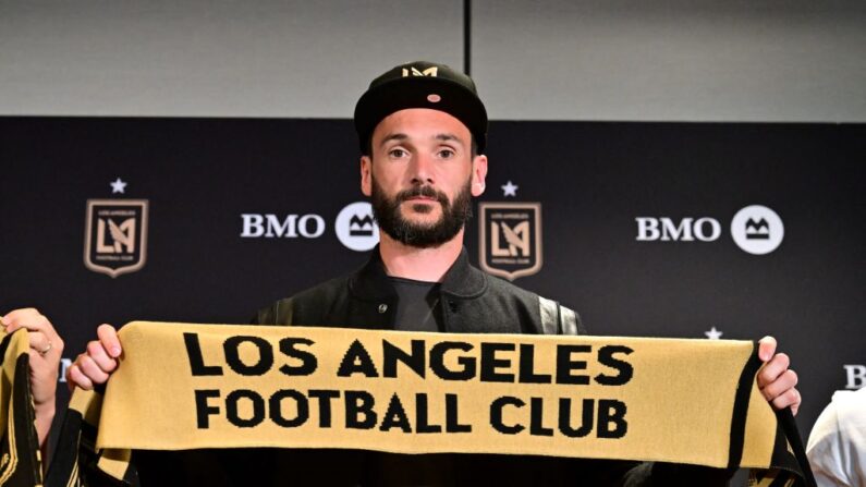 "Une expérience qu'on n'avait pas envie de manquer", Hugo Lloris, a commenté mercredi son arrivée au Los Angeles FC dans le championnat nord-américain (MLS). (Photo : FREDERIC J. BROWN/AFP via Getty Images)