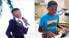Le garçon devenu viral en chantant lors du renouvellement des vœux de ses parents sort sa première chanson et sa voix est magique