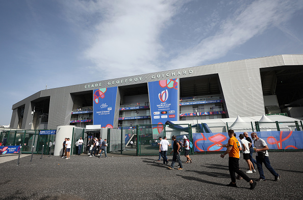 À Saint-Etienne, le stade Geoffroy-Guichard où se dérouleront des matchs de football des JO. (Photo Catherine Ivill/Getty Images)