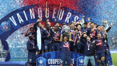 Le PSG termine sa saison en gagnant la Coupe de France contre Lyon