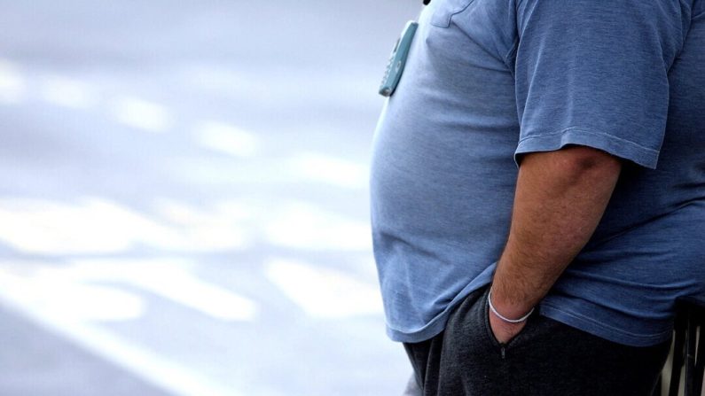 Photo d’archive d’un homme obèse. (Paul Ellis/AFP via Getty Images)