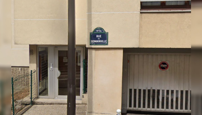 Rue de Romainville, dans le XIXe arrondissement de Paris. (Capture d'écran Google Maps)