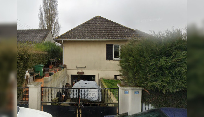 La maison d’Yves Gorse à Villeneuve-les-Sablons (Oise). (Capture d’écran Google Maps)