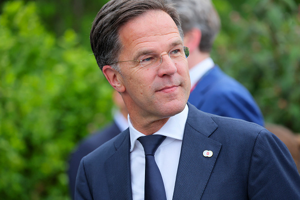 Le Premier ministre néerlandais Mark Rutte. (DENIS BALIBOUSE/POOL/AFP via Getty Images)