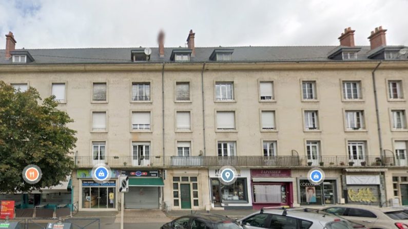 La fusillade a eu lieu devant un restaurant kebab à Saumur. (Capture d'écran sur Street View & 360°)