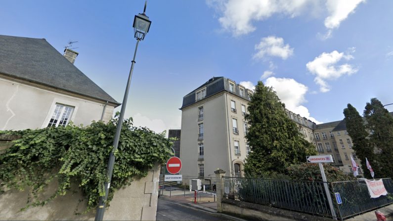 Vue de l'hôpital de Bayeux. (Capture d'écran Google Street View)