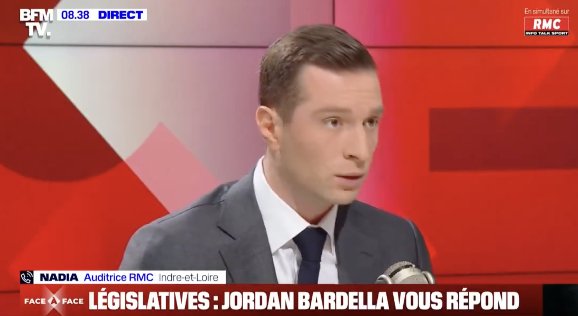 Législatives 2024 Jordan Bardella affirme « supprimer le droit du sol