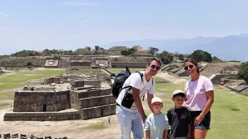 La famille au Mexique. (Capture d'écran Instagram /Los Choupitos)