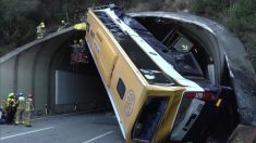 Espagne : un accident de bus spectaculaire a fait huit blessés dont trois dans un état critique