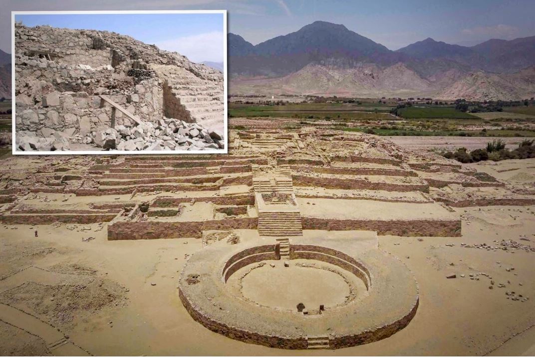 La plus ancienne ville des Amériques est constituée de ruines datant de 5000 ans et de pyramides au Pérou qui existaient à l'époque égyptienne