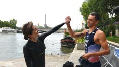 JO : « c’est génial ! », « pari tenu ! », la ministre Amélie Oudéa-Castéra a plongé dans la Seine