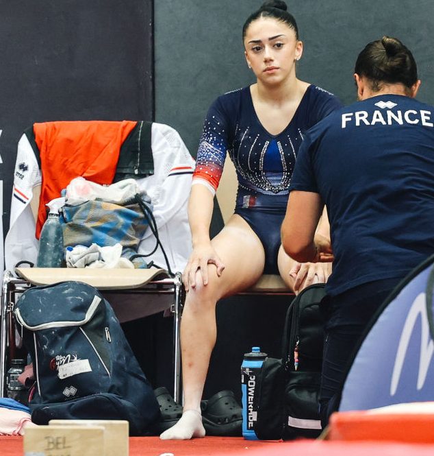 Djenna Laroui, de l'équipe de France de gymnastique pour les JO, est suspendue pour dopage