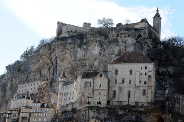 Rocamadour, site classé au patrimoine mondial de l'Unesco depuis 1979.  (PASCAL PAVANI/AFP via Getty Images)