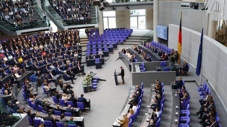 Le Bundestag, le Parlement allemand, le 11 juin 2024 à Berlin (Michele Tantussi/Getty Images)