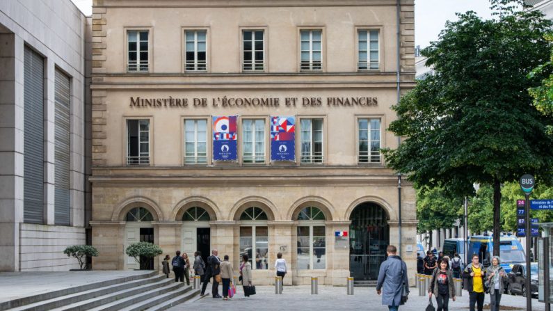 Ministère de l'Économie et des Finances à Bercy dans le 12e arrondissement de Paris (JACK GUEZ/AFP via Getty Images)