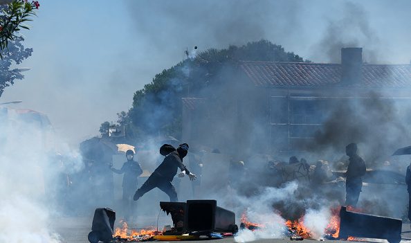 Anti-bassines : des affrontements ont eu lieu lors des manifestations à La Rochelle