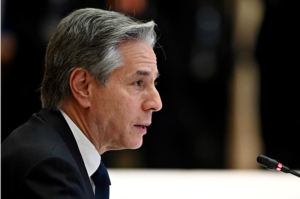 Le chef de la diplomatie américaine Antony Blinken. (TANG CHHIN SOTHY/AFP via Getty Images)