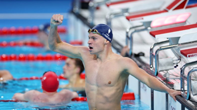 Jamais inquiété durant la course, le Français remporte sa première médaille d'or olympique ! (Photo : Sarah Stier/Getty Images)