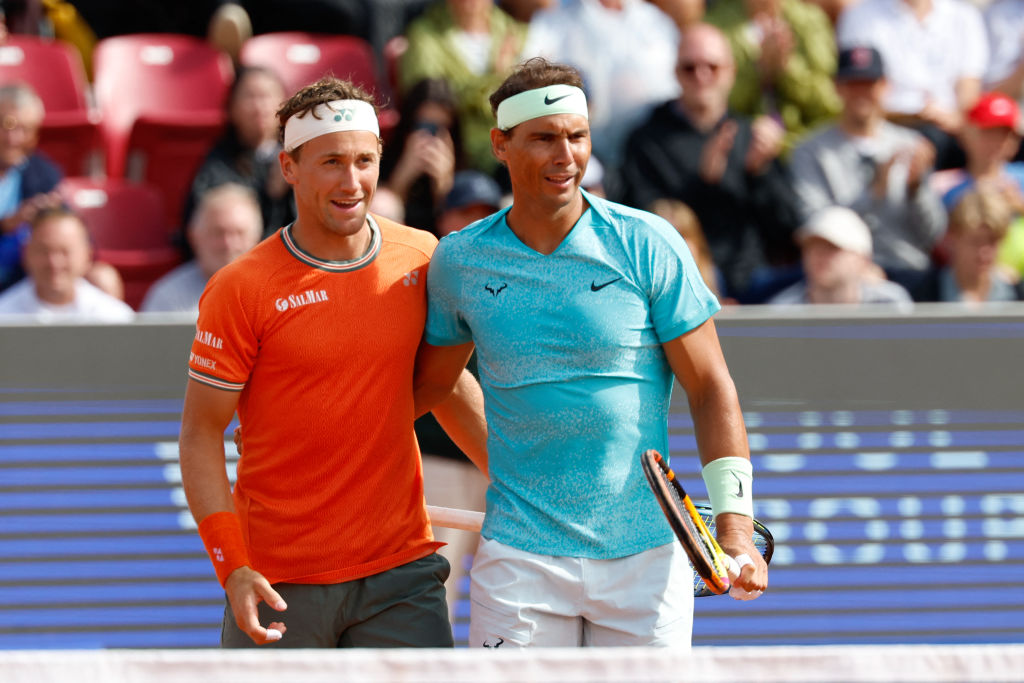 Tennis : Nadal vainqueur en double avec Casper Ruud sur terre en Suède