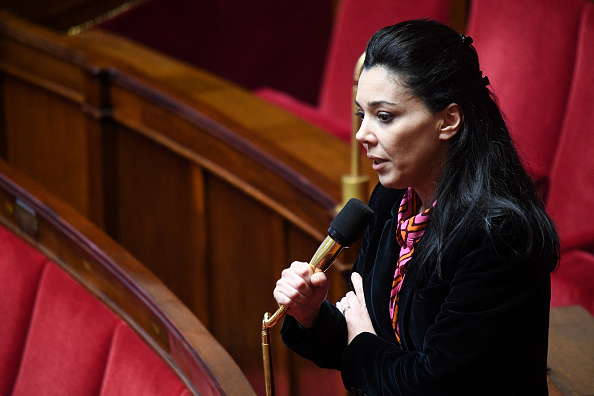 La députée de La France insoumise (LFI) Sophia Chikirou.  (MEHDI FEDOUACH/AFP via Getty Images)