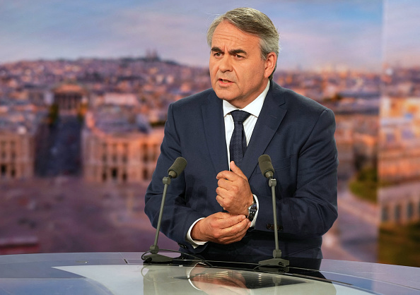 Le président du conseil régional des Hauts-de-France Xavier Bertrand. (ZAKARIA ABDELKAFI/POOL/AFP via Getty Images)